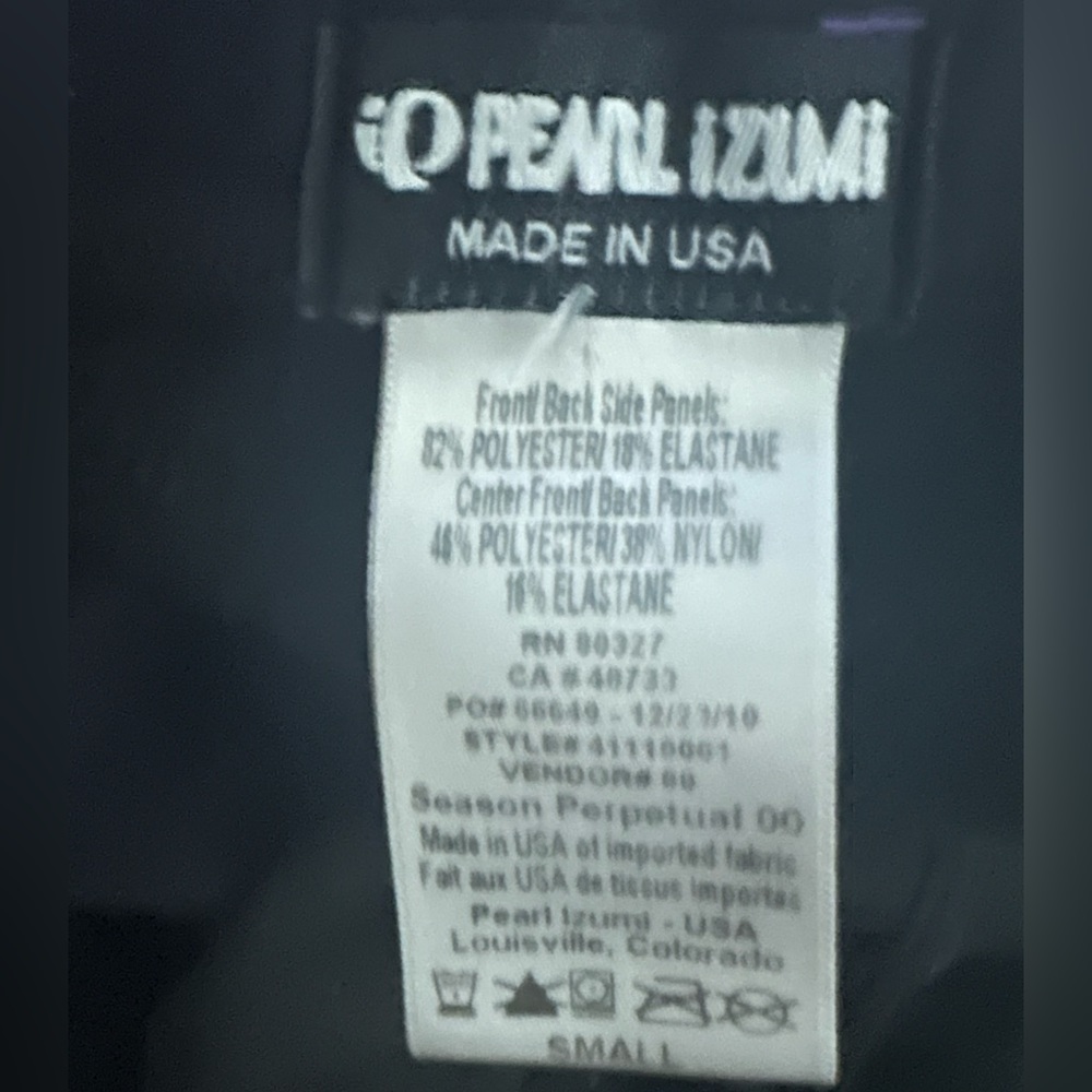 Pearl Izumi padded cycling tights. Size S. - Picture 2 of 8